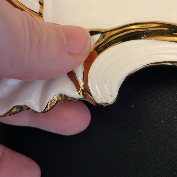 Verdici Design Gold Square Ornate Vintage Dish for Display Candle Trinket Dish - Picture 7 of 7